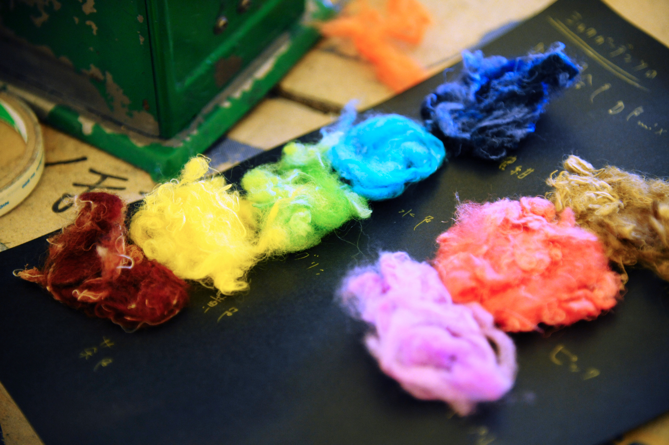 2--Planning - in process of making layout of colors